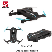 El más nuevo 720P HD cámara selfie drone sensor de gravedad conjunto de altura drone plegable forma de coche quadcopter 3D flip PK Eachine E52
